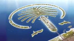 «Острови Пальм» - рукотворний архіпелаг. Для його зведення 14 000 робочих роками насипали в Перську затоку мільйони тонн каменів і піску. У підсумку, біля берегів Дубая «виросло» три «пальми»: The Palm Jumeirah (Джумейра), The Palm Jebel Ali (Джебель Алі), The Palm Deira (Дейра). За роки надзвичайно важкої роботи берегова лінія емірату збільшилася на 520 км, а самі «Острова Пальм» стали другою рукотворною спорудою на Землі.